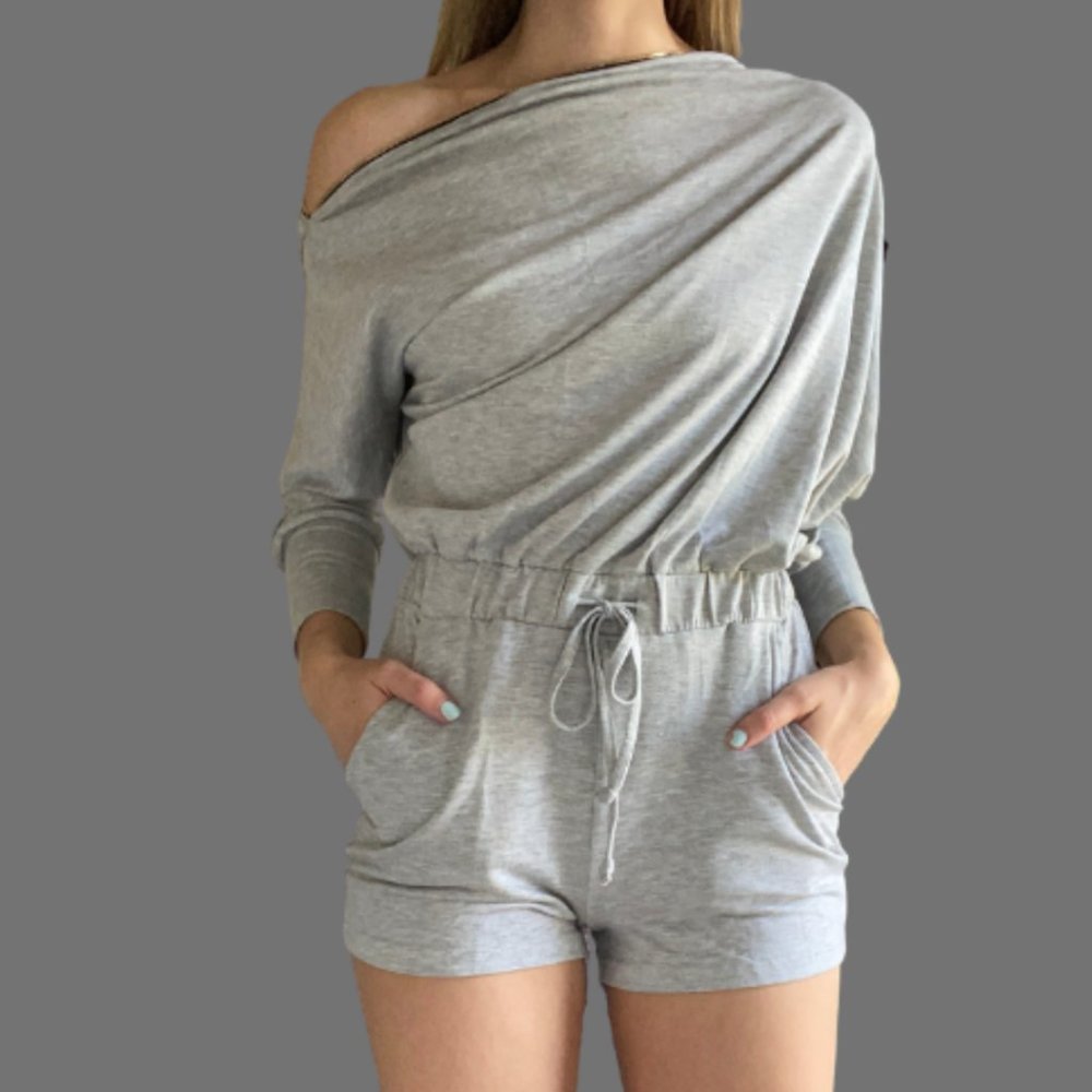 Zip-up Romper